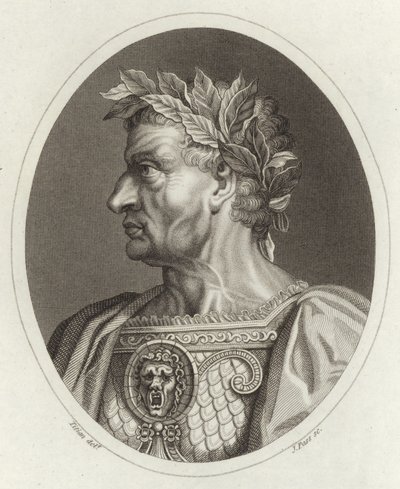 Galba César, empereur romain - Tiziano Vecelli
