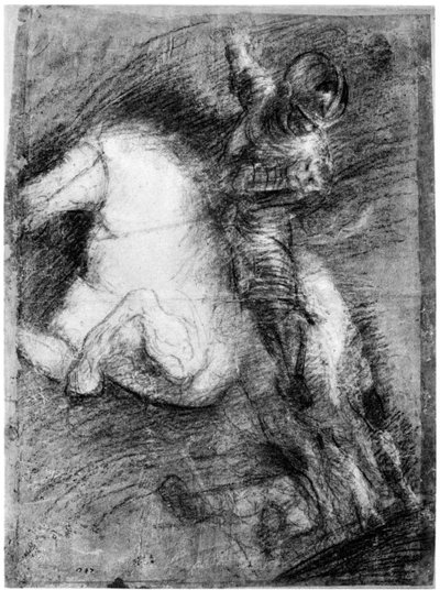 Cavalier pour la bataille de Cadore, vers 1525, 1937 - Tiziano Vecelli