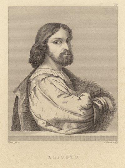 Ludovico Ariosto - poète italien (1474-1533) - Tiziano Vecelli