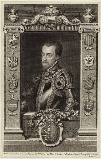Portrait du roi Philippe II d