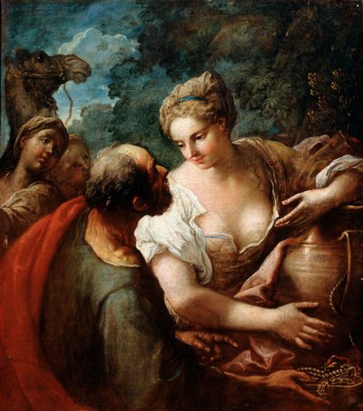 Rébecca au puits, XVIe siècle - Tiziano Vecelli