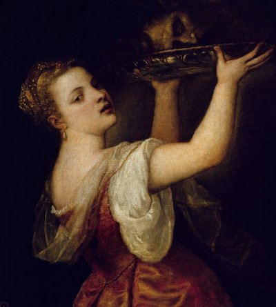 Salomé portant la tête de Saint Jean-Baptiste - Tiziano Vecelli