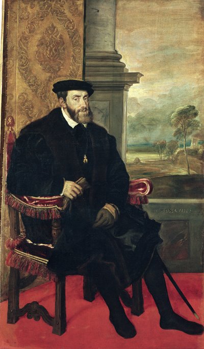 Portrait assis de l