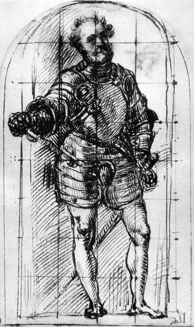 Esquisse pour le portrait du Duc d