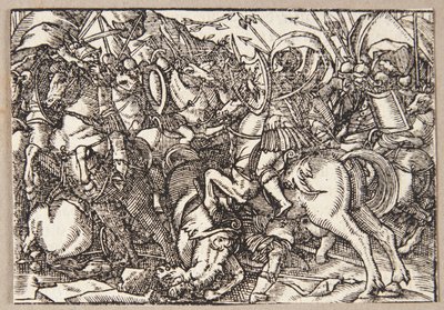 M. Decius mène les Romains dans la bataille contre les Latins - Tobias Stimmer