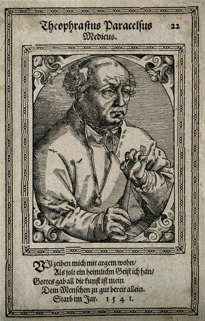 Philippus Theophrastus Aureolus Bombastus von Hohenheim Paracelsus - Tobias Stimmer