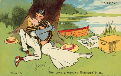 Le long baiser au bord de la rivière - Tom Browne
