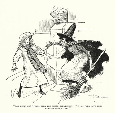 "Vous me connaissez ?" murmura la sorcière triomphalement, "C