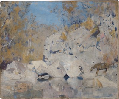 Dans un coin sur le Macintyre, 1895 - Tom Roberts