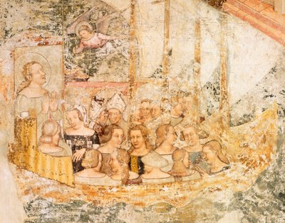 Navigation vers Rome (détail) - Tomaso da (late 15th century) Modena