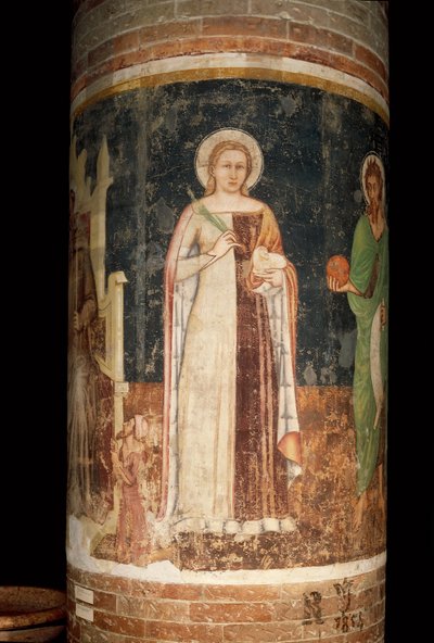 Sainte Agnès - Tomaso da (late 15th century) Modena