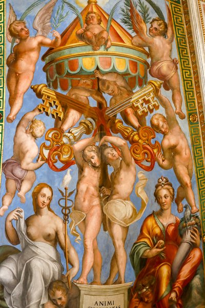 Plafond de la Salle de Constantin (détail) - Tommaso Laureti