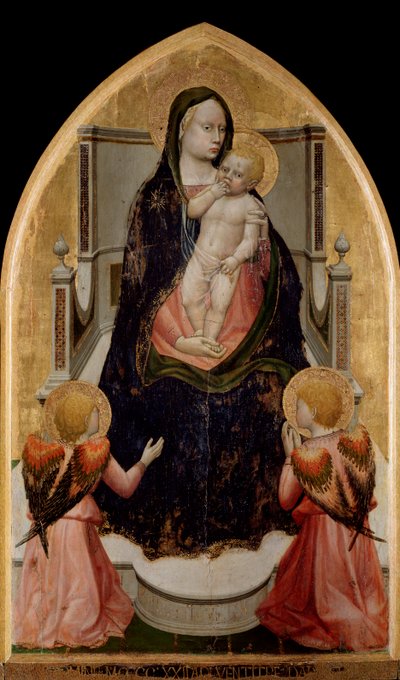 Triptyque de San Giovenale : Vierge à l