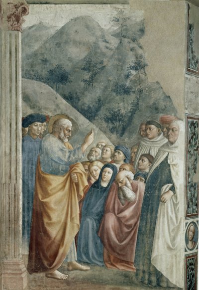 Prédication de Saint Pierre - Tommaso Masolino da Panicale