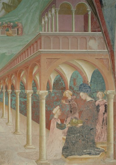 Salomé présentant la tête de Jean-Baptiste à sa mère Hérodiade, 1435 - Tommaso Masolino da Panicale