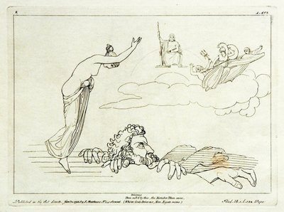 (2) Flaxman Iliad 1793, gravé 1795, 185 x 251 mm - Tommaso Piroli