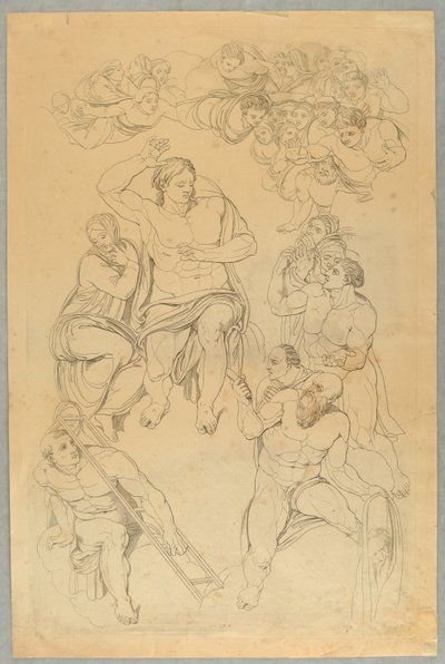Assiette, de Le Jugement Universel - Tommaso Piroli