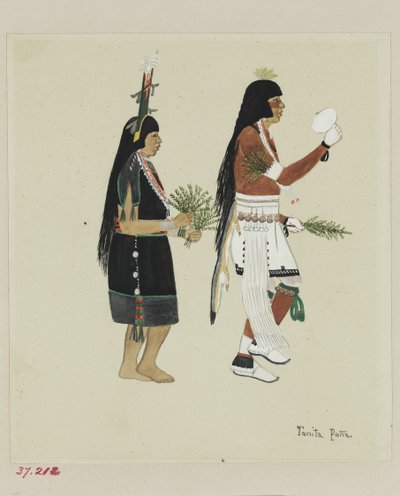 Danseurs de maïs, vers 1920 - Tonita Peña