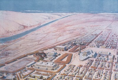 Services publics, conçu par Tony Garnier (1869-1948) de 