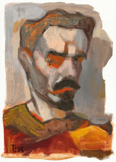 Portrait masculin intense - Tore Bahnson