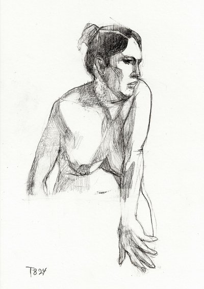 Femme pensive - Tore Bahnson