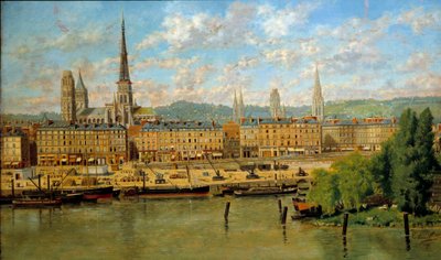 Le port de Rouen - Torello Ancillotti