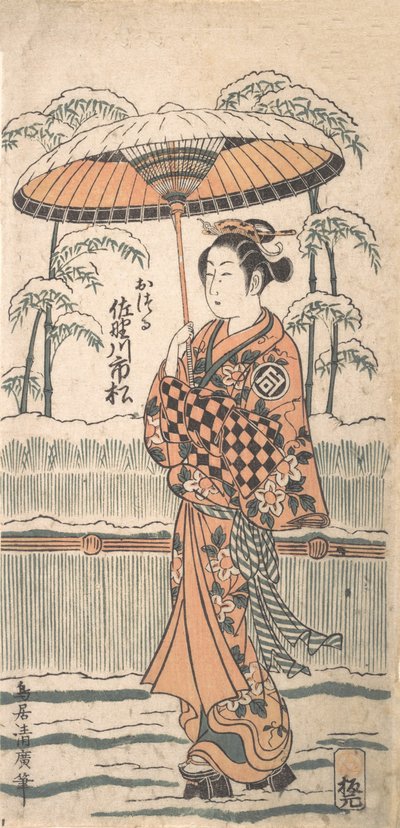Sanogawa Ichimatsu dans le rôle d