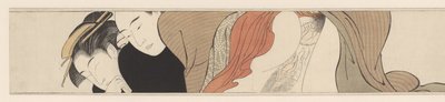 Geisha aux yeux fermés - Torii Kiyonaga