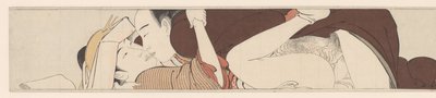 Amour pressé (série Sode no maki) - Torii Kiyonaga