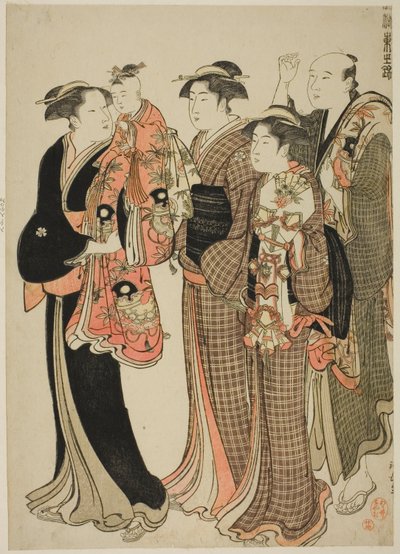Kamioki, de la série "Une Brocade des manières orientales" - Torii Kiyonaga