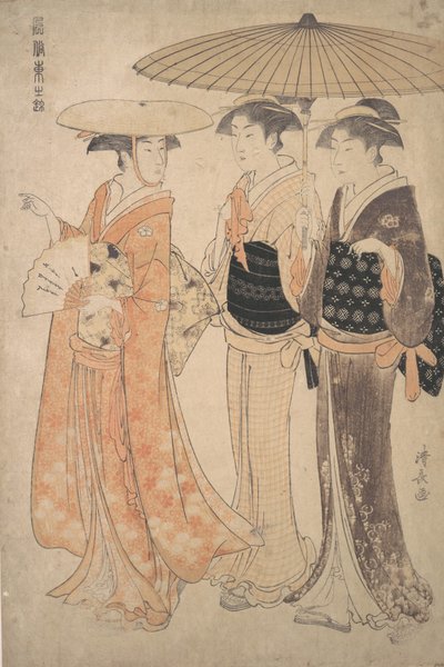 La Promenade - Torii Kiyonaga