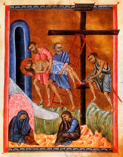 La Déposition de la Croix, vers 1268 - T