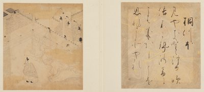 Le Conte de Genji, période Edo, début du 17ème siècle - Tosa Mitsunori