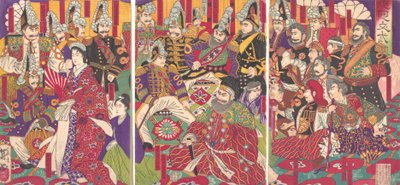 Officiers civils et militaires, décembre 1877 - Toshimasa