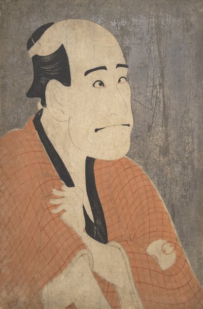 Arashi Ryuzo I en tant que Ishibe Kinkichi dans la pièce Hana Ayame Bunroku Soga - Toshusai Sharaku