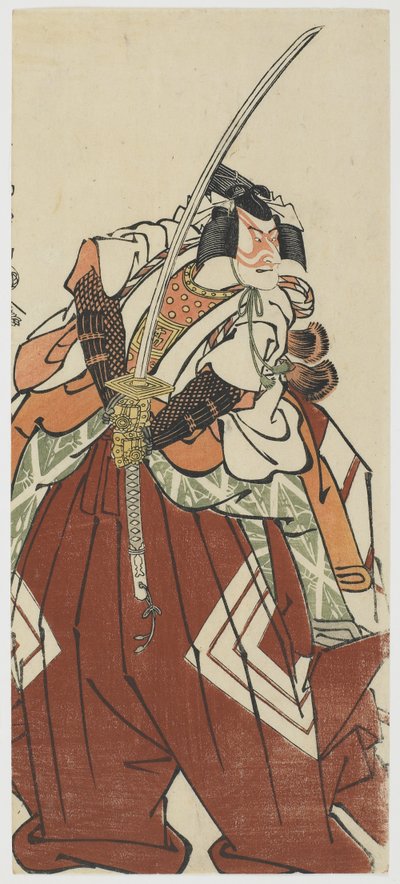 Ichikawa Komazo III en Shinozuka Goro, 1794 - Toshusai Sharaku