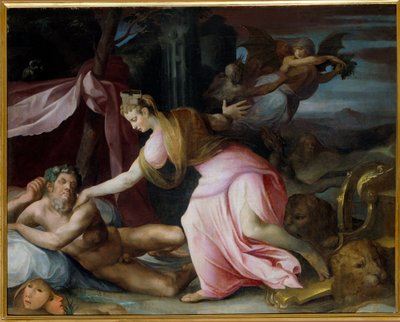 Cybèle réveillant Morphée - Toussaint Dubreuil