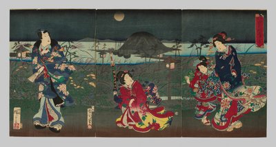 Genji dessiné dans différents styles : Vue de la baie d