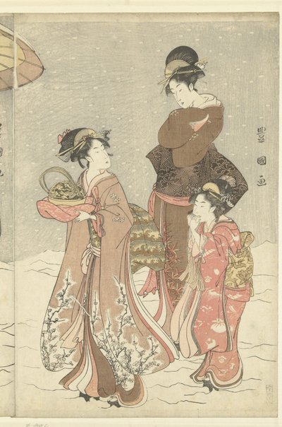 Boule de neige - Toyokuni (II) , Utagawa