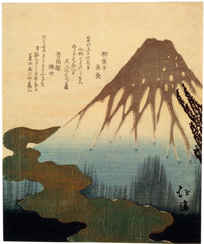Le Mont Fuji, 19ème siècle - Toyota Hokkei