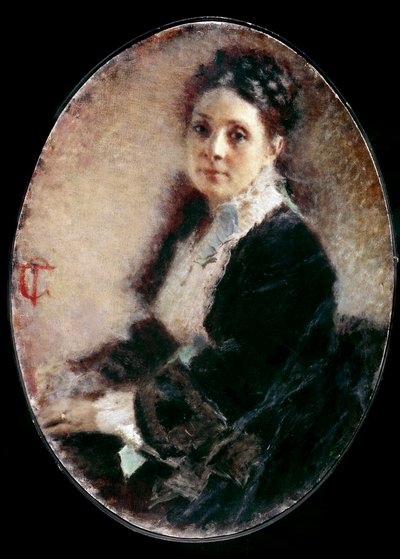 Portrait de Madame Deschamps - Tranquillo Cremona