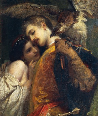 Le Fauconnier, par Tranquillo Cremona - Tranquillo Cremona