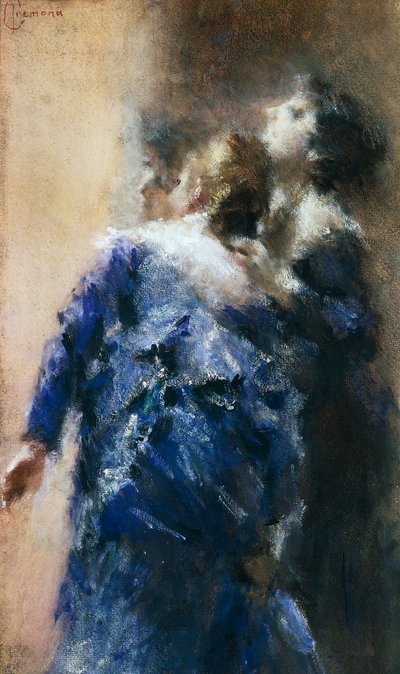 Les dames curieuses, par Tranquillo Cremona (1837-1878) - Tranquillo Cremona