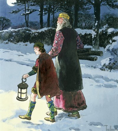 Roi Venceslas, 10e siècle vers 1900 - Trelleek