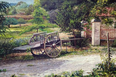 Vieux chariot, Vichy, France - Trevor Neal