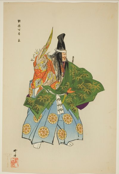 Ebira, de la série "One Hundred No Dramas (Nogaku hyakuban)". - Tsukioka Kogyo