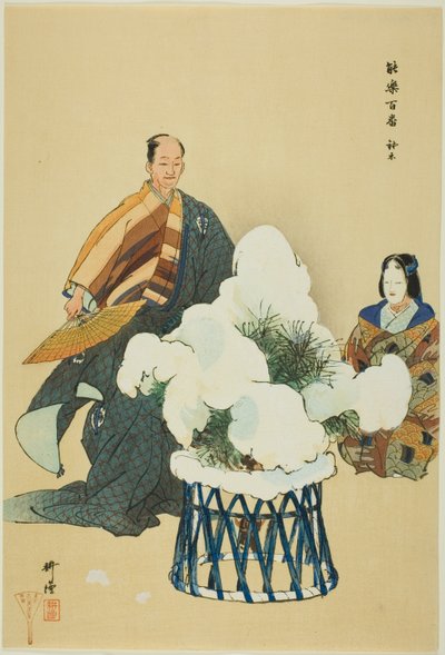Hachi no Ki, de la série "One Hundred No Dramas (Nogaku hyakuban)". - Tsukioka Kogyo