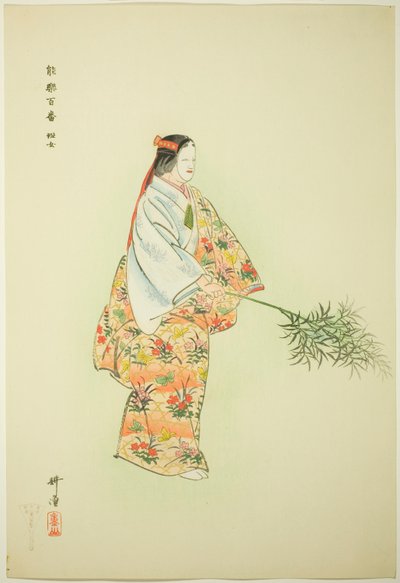 Hanjo, de la série "One Hundred No Dramas (Nogaku hyakuban)" - Tsukioka Kogyo