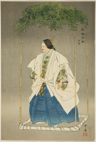 Motome-zuka, de la série "One Hundred No Dramas (Nogaku hyakuban)". - Tsukioka Kogyo