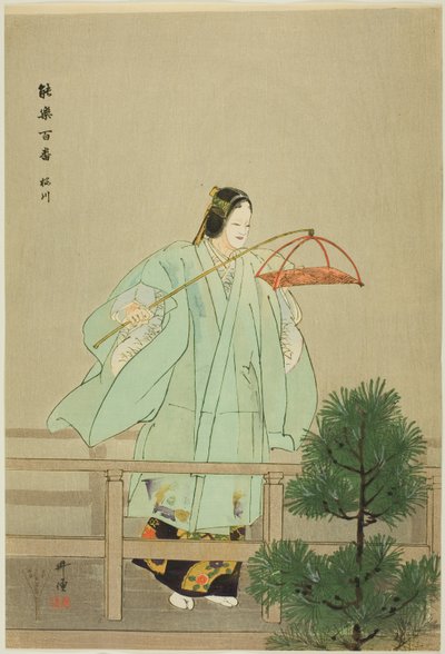 Sakuragawa, de la série "One Hundred No Dramas (Nogaku hyakuban)". - Tsukioka Kogyo